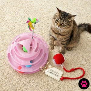 The Ultimate Play Combo (Toy Tower + Electric Mouse Ball)
